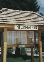 Information Center displaying an alphabetical listing of all names and statistics.